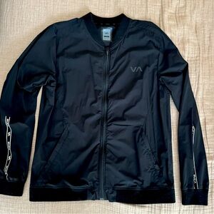 RVCA Men’s VA Resin Bomber Jacket- Size Large